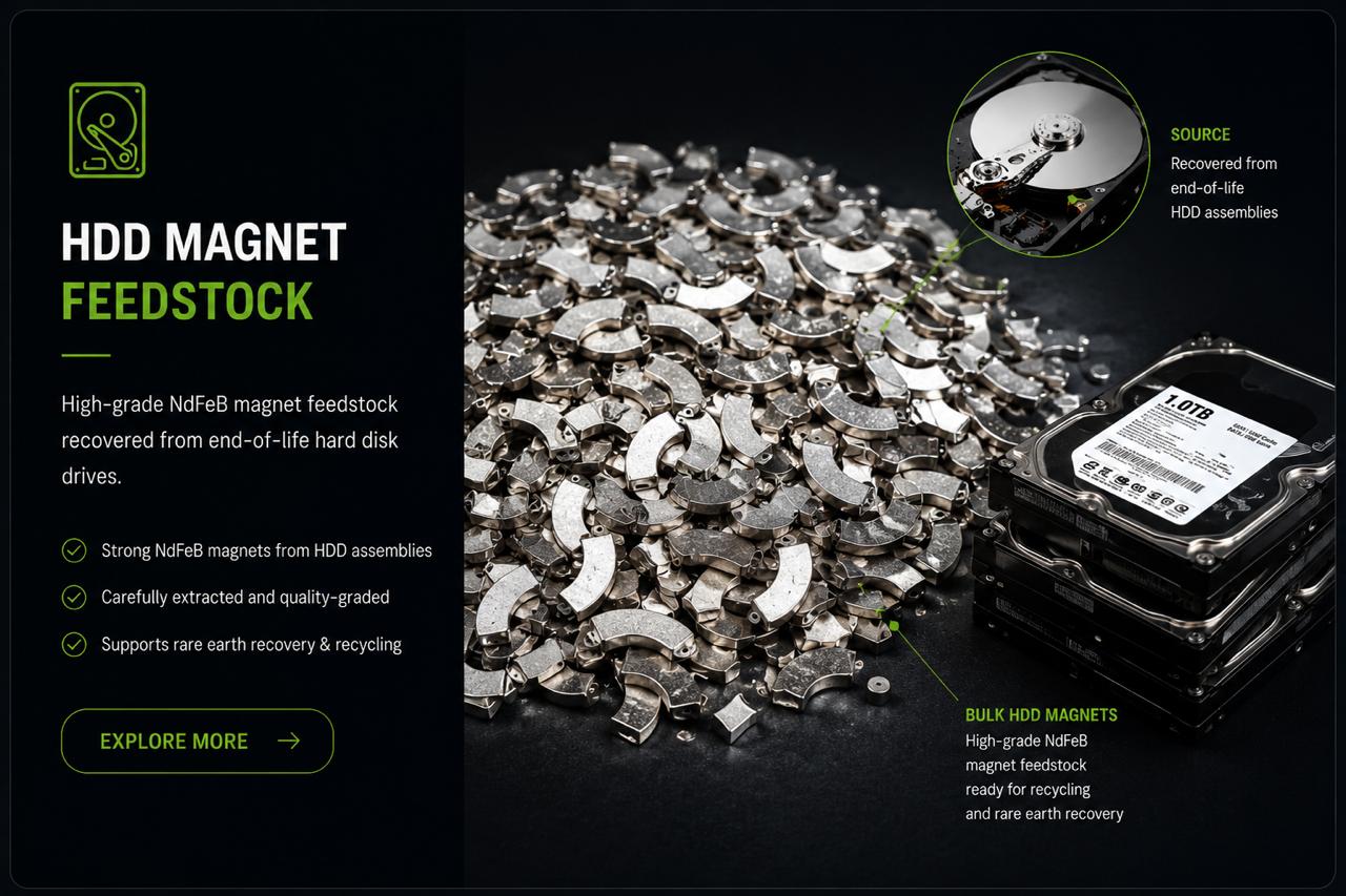HDD Recycling Process